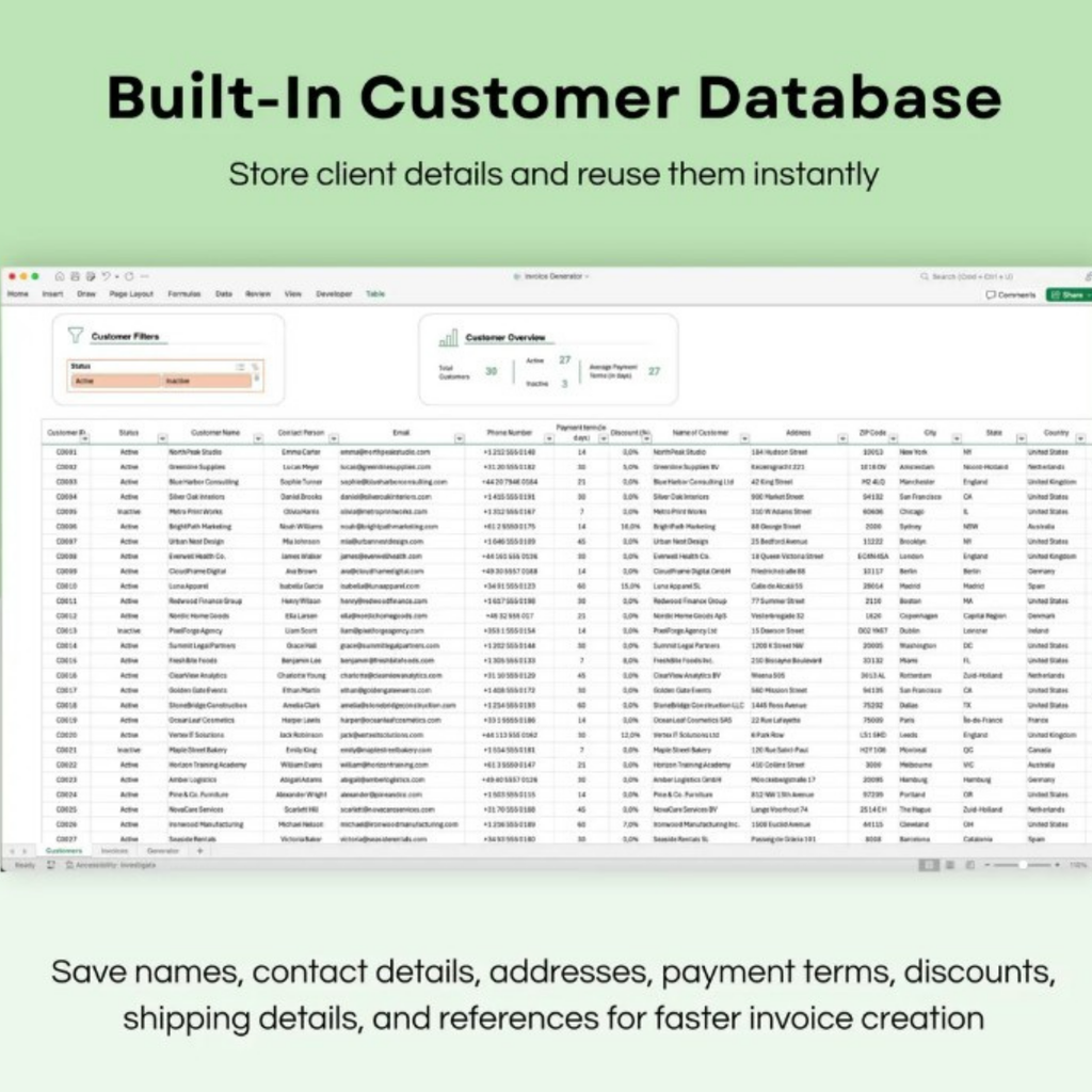 Invoice Template